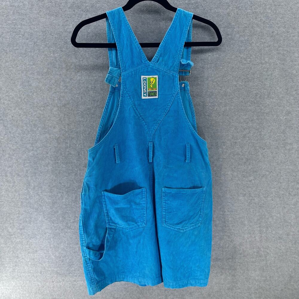 Looney Tunes VTG Woman’s S Tweety Bird Short Overalls Cotton Summer Rare 90s Y2K - Picture 4 of 14